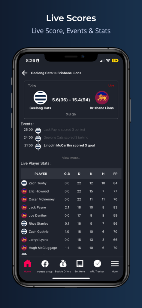 Sports App Live score commentary - Multihub Gear up studios